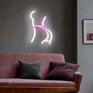 Neon Light Of Female Body Lines In Bikini,Woman Body Neon Sign,Girl Body Neon Sign,Sexy Naked Body Neon Sign,Girls Naked Body Neon Sign