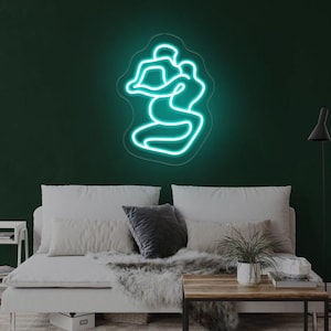 Cuddling Couple Neon Sign,Couple Abstract Hug Line Neon Light,Male Body Art Neon Light,Woman Line Neon Sign,Body Neon Sign,Bedroom Neon Sign