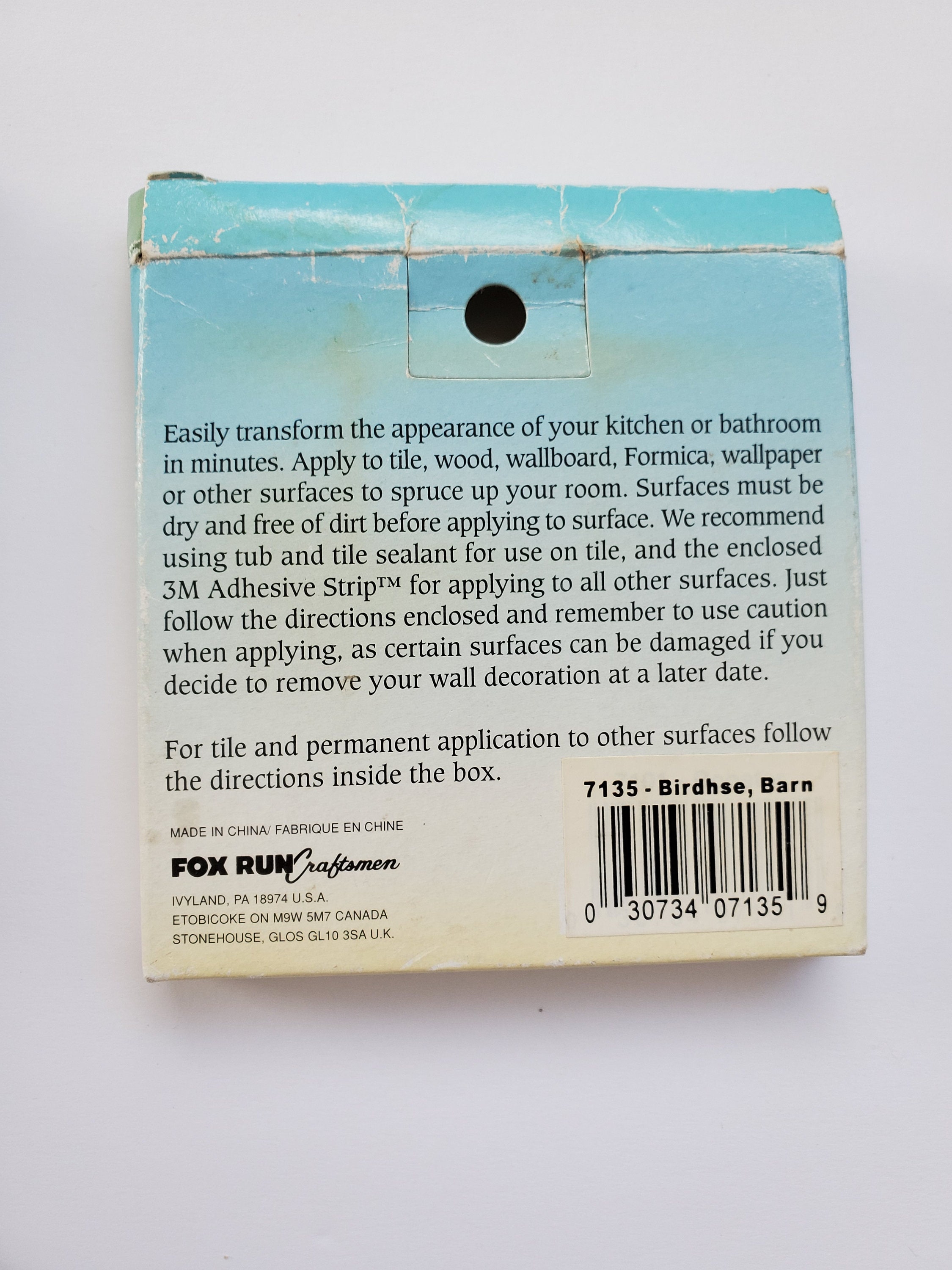 Vintage cerámica rojo granero decoración para la cocina y el | Etsy