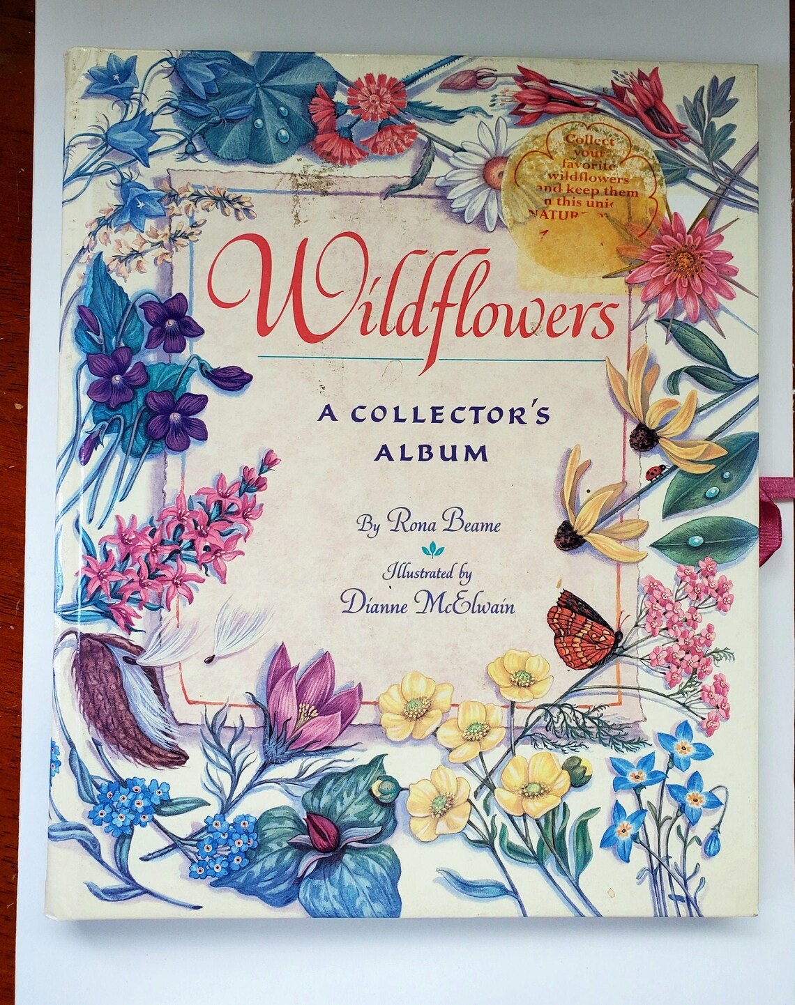 Vintage Wildflowers Collector's Album by Rona Beame for Etsy