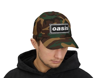 Oasis 2025 Reunion Tour Dad Cap Official-style Band Merch