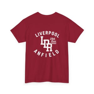 Lana Del Rey Liverpool, 2025 Tour T-Shirt - Anfield Stadium Concert Tee - Vintage Tour Merch Style Shirt - Limited Edition Fan Gift