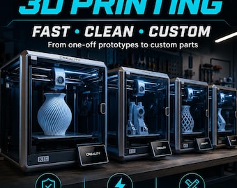 Custom 3D Printing: Personalized Prototypes & Gifts - Made to Order