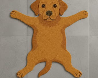 Hand-Tufted Wool Animal Rug: Playful Nursery Decor