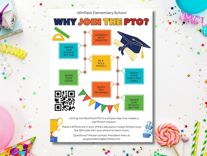 Editable Why Join the PTO PTA Flyer Template: Volunteer Recruitment ...