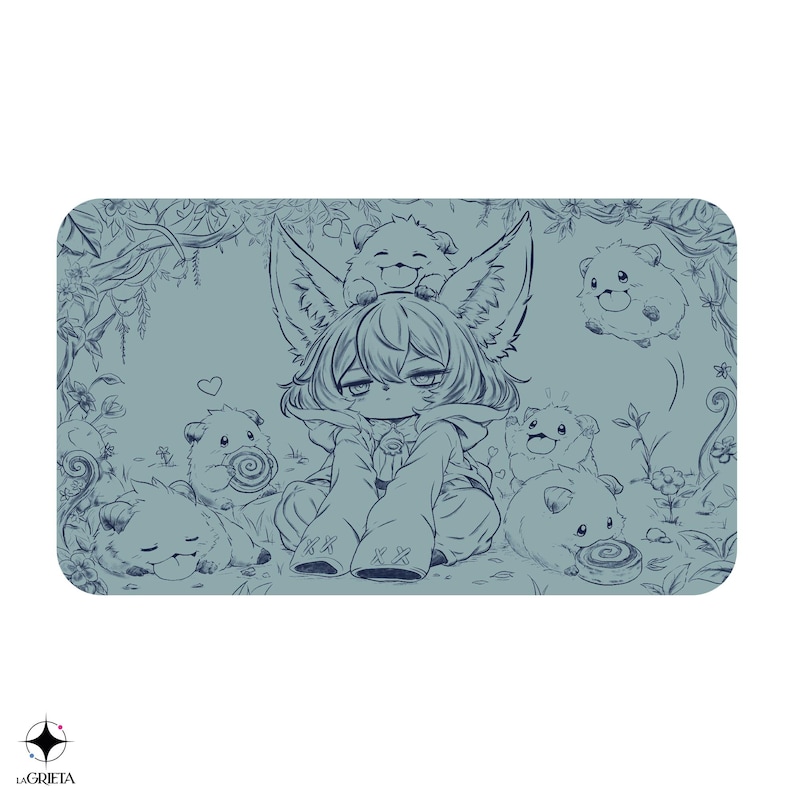 Custom Riftbound Playmat Vex | Velvet TCG Mat | Handmade Card Game Mat ...