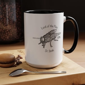 Personalized Biology Researcher Mug - Drosophila Melanogaster