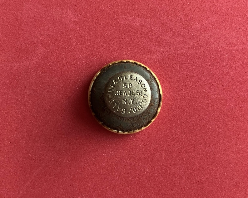 Antique Lapel Button: 1896, President Wm. Mckinley, Stud Back, Made by ...
