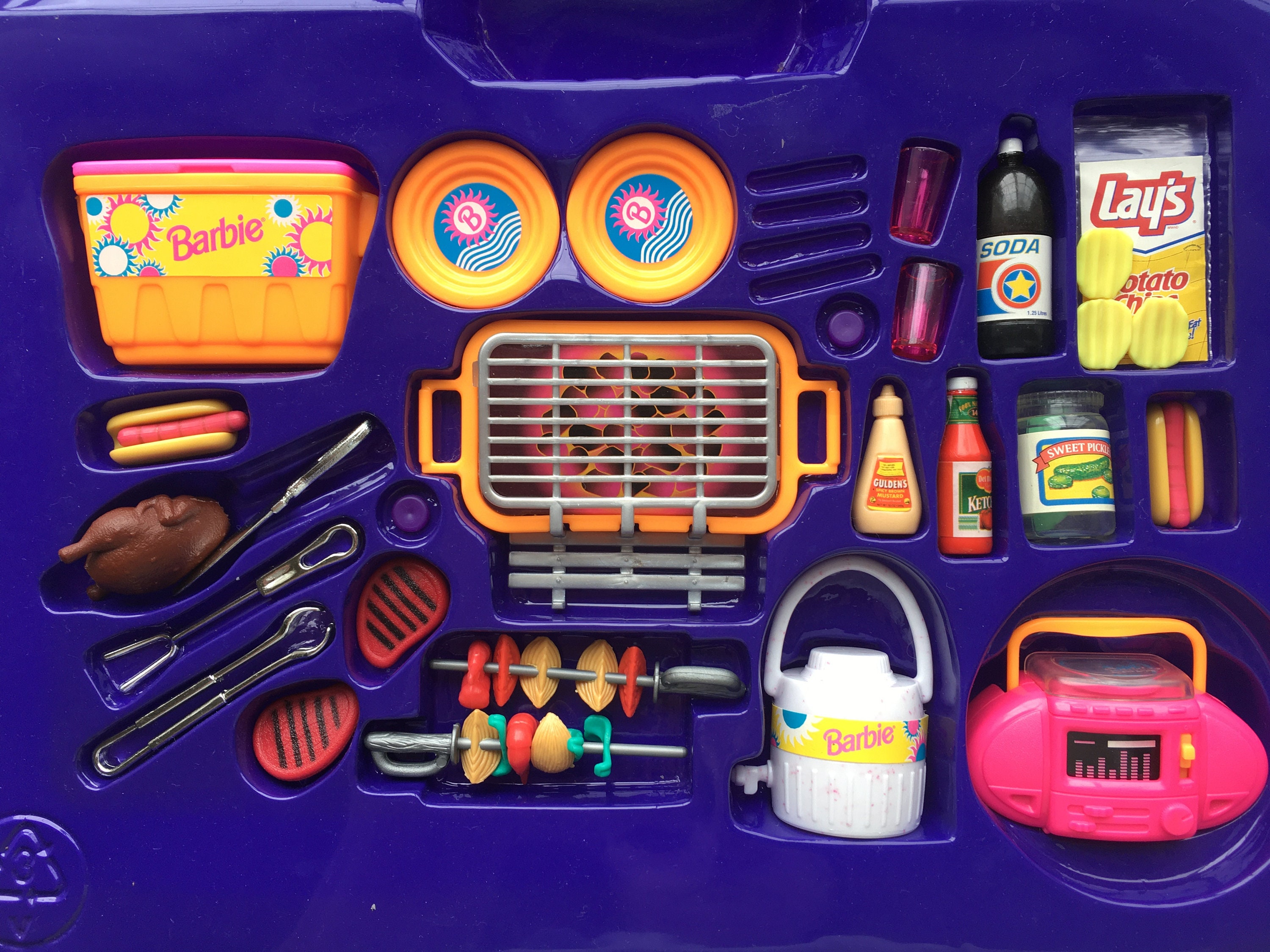 barbie camping stuff