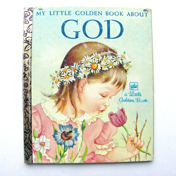 My Little Golden Book About God Illustrated By Eloise Wilken 1974 Edition Reprint of 1956 Jane Werner Watson