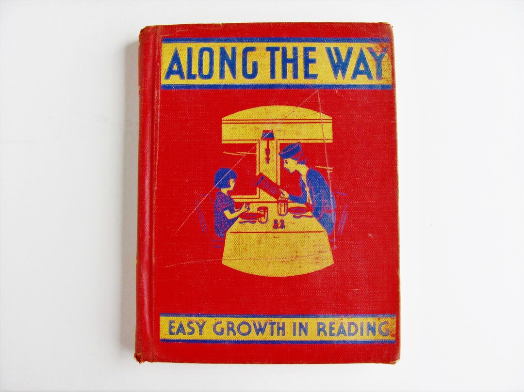 Primer Book Along the Way Easy Growth in Reading 1940s Level Etsy