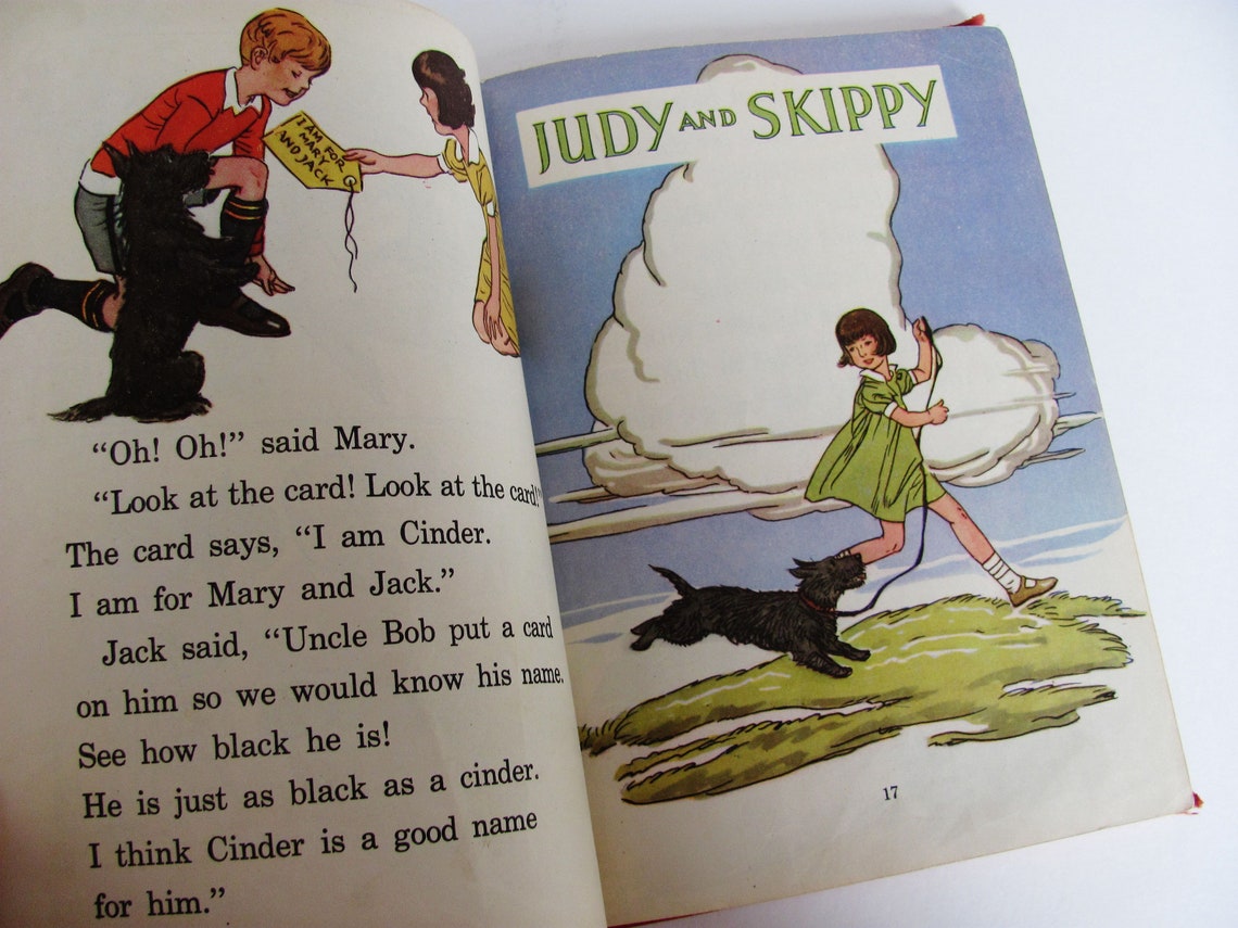 Vintage Primer Book Along the Way Easy Growth in Reading Etsy
