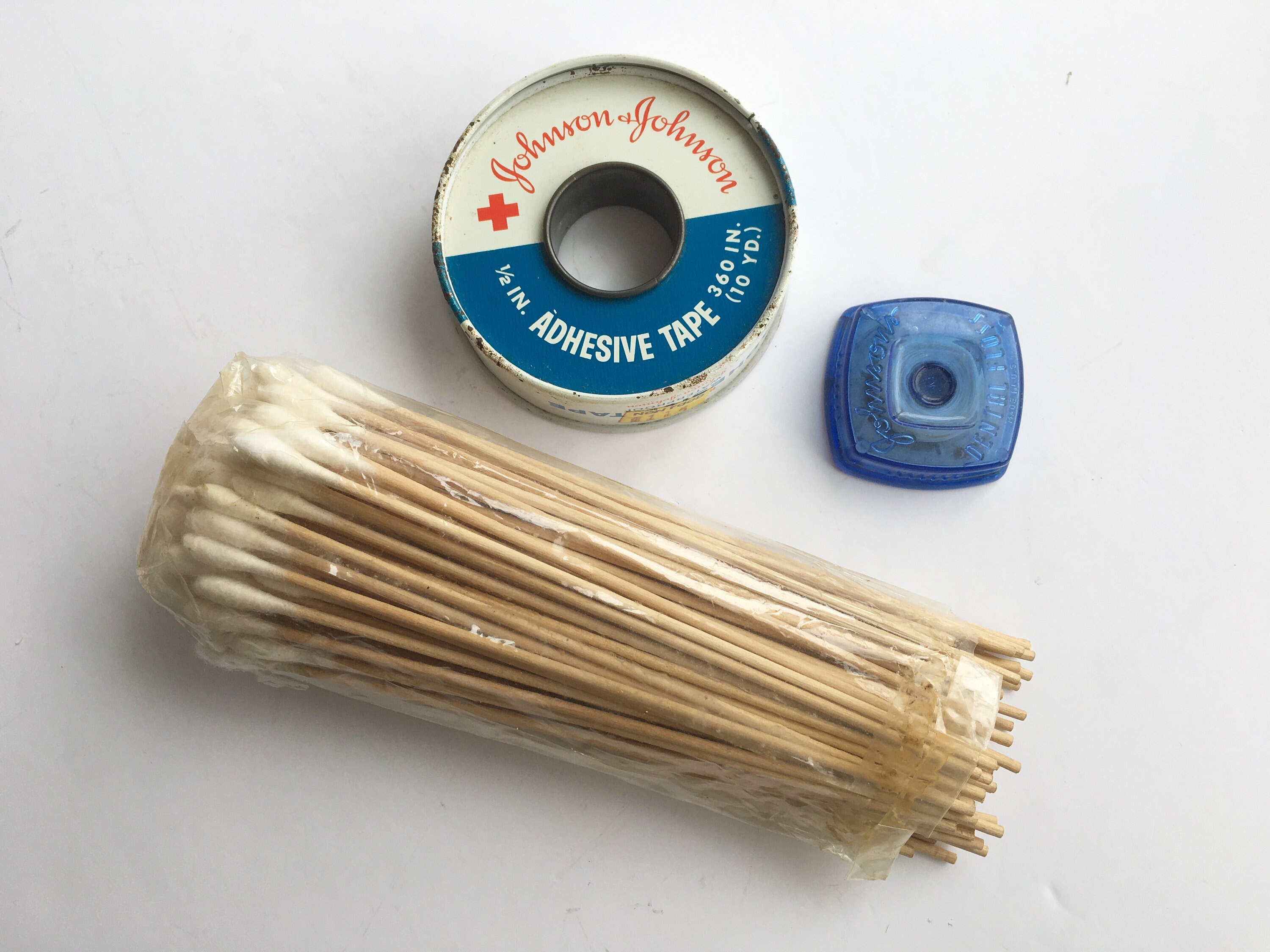 Vintage Johnson and Johnson Adhesive Tape Tin Dental Floss Etsy