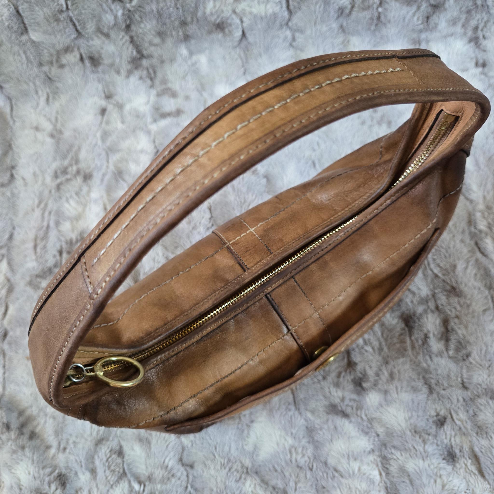 Vintage Y2K Coach Ergo 10740 Leather Hobo Shoulder Bag