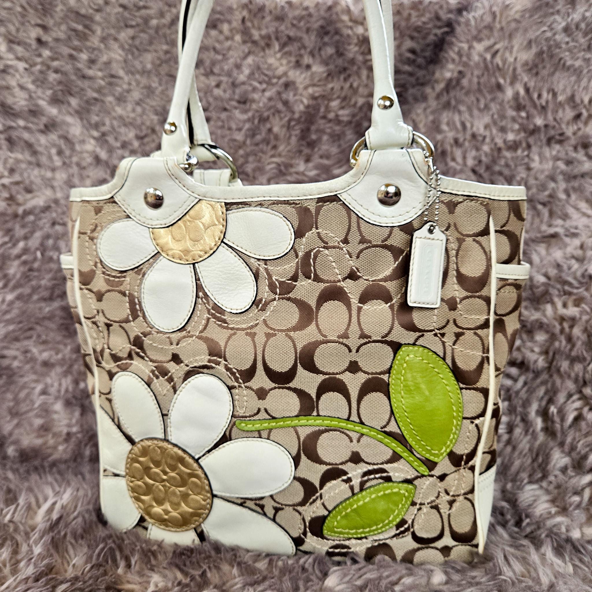 Floral Coach Handbags - Etsy