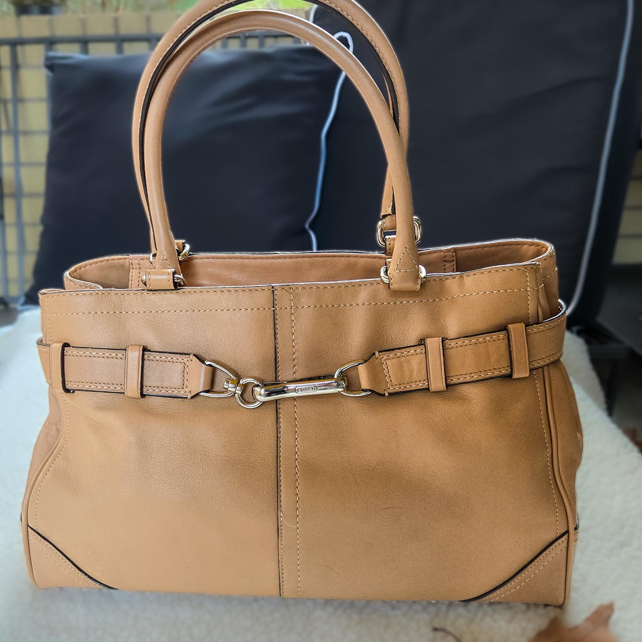 Coach Hampton Satchel - Etsy Canada