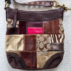 Patchwork Coach Bag - Etsy