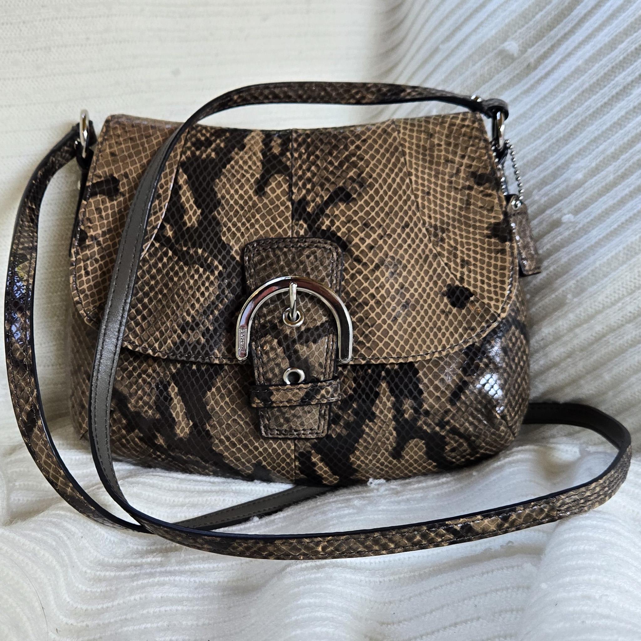 バッグ coach python hand bag 2way shoulder Coach Python Bags & Handbags for Women for sale | eBay