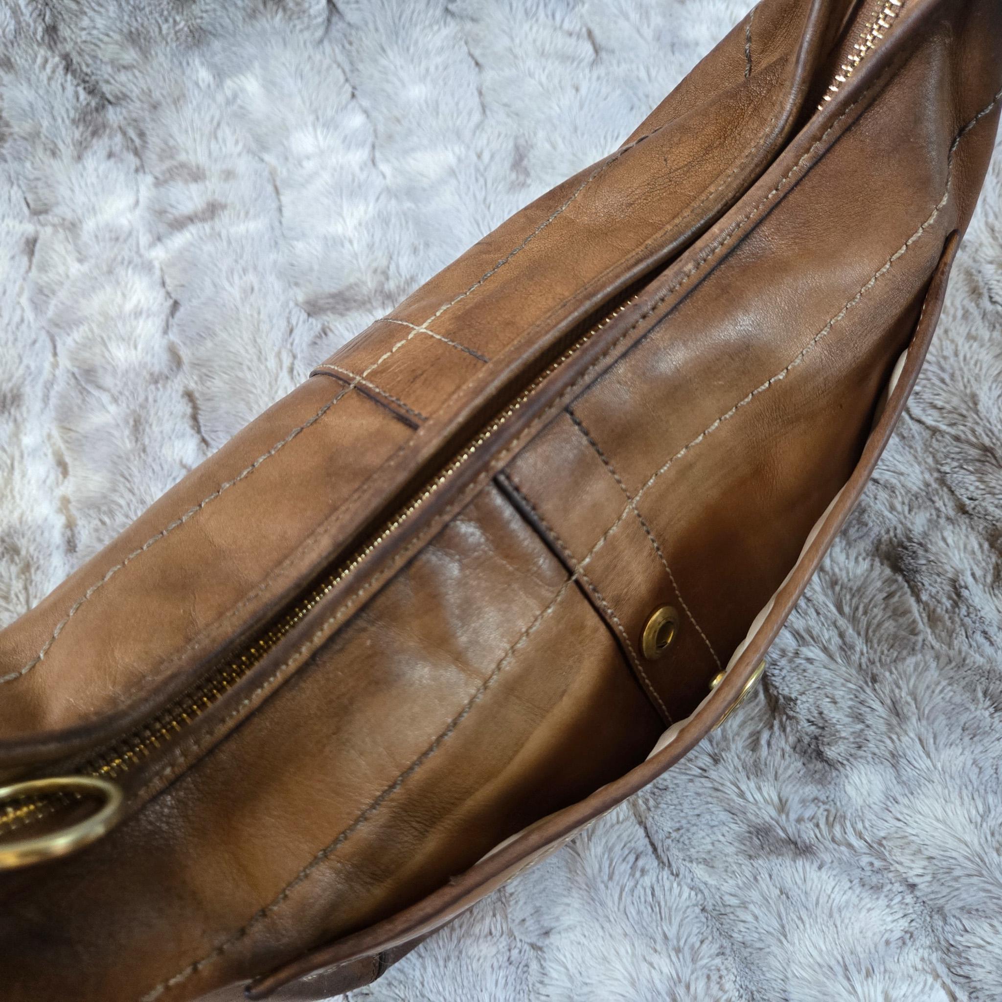 Vintage Y2K Coach Ergo 10740 Leather Hobo Shoulder Bag 