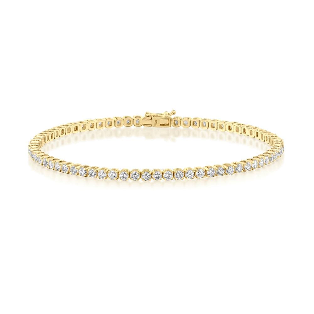 14k gold amazing diamond tennis bracelet,18k dainty moissanite infinity tennis bracelet,anniversary prong set bracelet. christmas gift set.