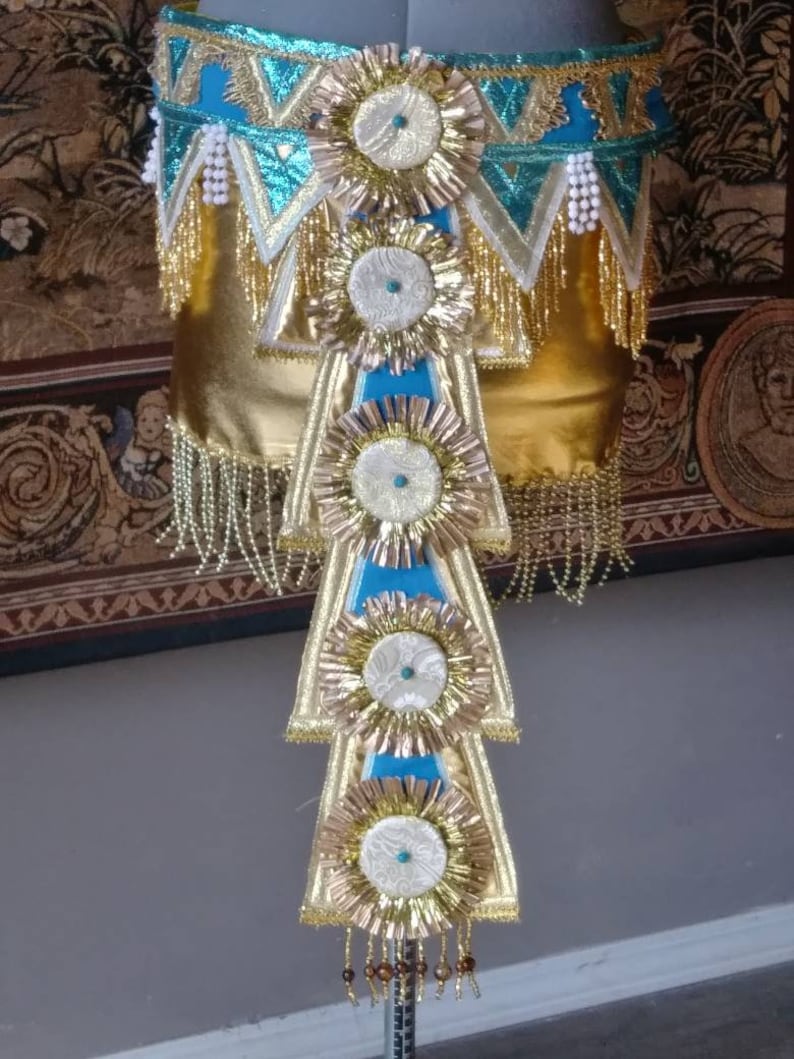 new aztec xochiquetzal goddess costume headdress etsy
