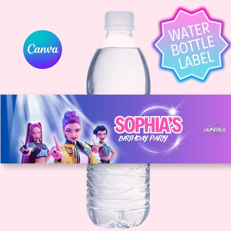 Kpop Demon Hunters Mira Waterbottle Etsy UK