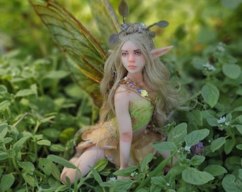 MidDreamers Ooak Cicada Fairy Inara
