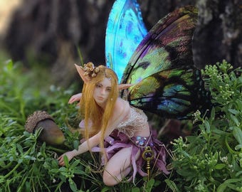 MidDreamers Ooak Butterfly fairy Alaya