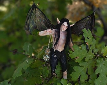 MidDreamers Ooak Batwing Male Fairy Deyric