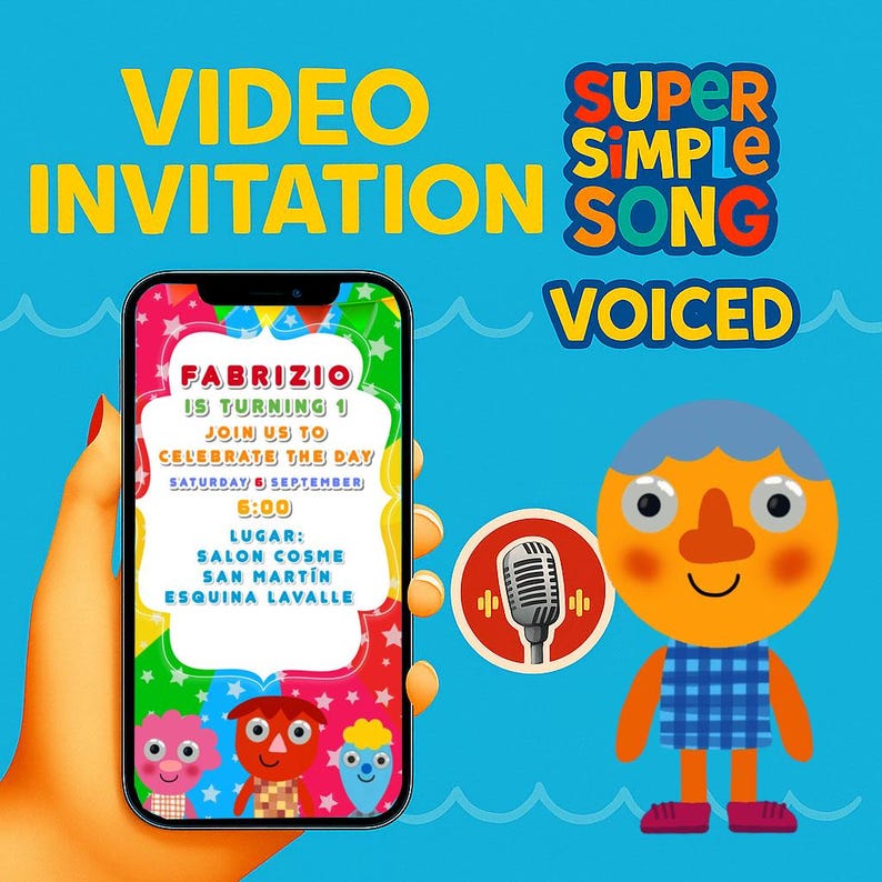 Invitation Song Super Simple Songs Video Invitation Whit Voice, Super Simple Songs ...