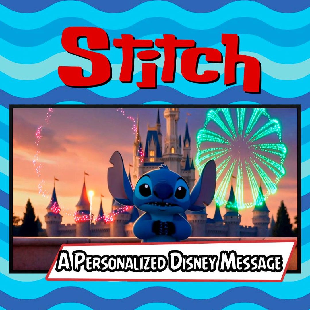 Animated Disney Birthday Message With Custom Name | Personalized Disney ...