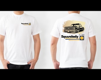 SquareBody C/10 | Retro Graphic T shirt | XS-5XL