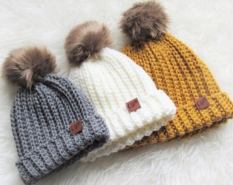 Häkelmütze, Häkelanleitung für Beanie, Skater Beanie