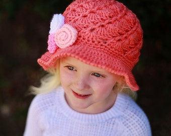 Crochet Sun Hat Pattern, Hat Crochet Pattern,  Visor Hat Pattern, Girls Sun Hat, Woman's Sun Hat, Baby sun Hat, April Sun Hat,