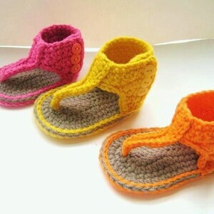 Crochet Pattern for Baby Sandals or Booties Pdf Pattern - Etsy