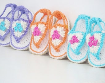Crochet Booties Pattern, Crochet Sandals Pattern, Crochet Baby Pattern, Happy Feet Sandals