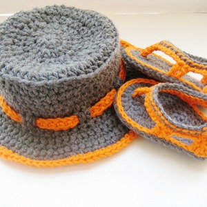 Boy's Sun Hat Crochet Pattern , Pdf pattern, Boy's Sun Hat, Newborn to 10 Years, Pdf Pattern image 4
