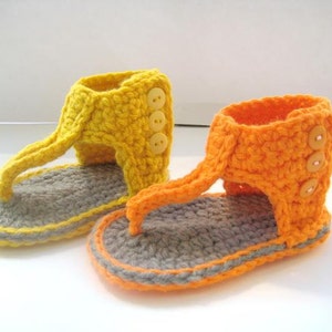 Crochet Pattern for Baby Sandals or Booties Pdf Pattern Gladiator Sandals INSTANT DOWNLOAD image 2