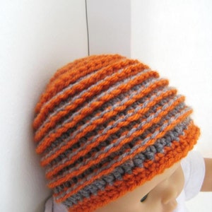 Crochet Pattern Hat , Newborn Baby to Adult, Boy and Girl, Pdf pattern Beehive Beanie image 3