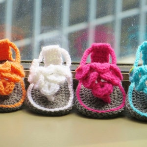 Crochet Pattern,  Crochet Baby Sandals Pattern, Crocodile Stitch Booties, Booties Crochet Pattern, Crocodile Stitch Sandals