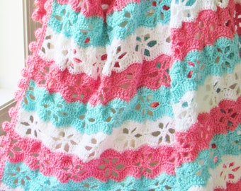 Twinkling Stars Crochet Blanket Pattern, Crochet Afghan