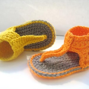 Crochet Pattern for Baby Sandals or Booties Pdf Pattern Gladiator Sandals INSTANT DOWNLOAD image 1