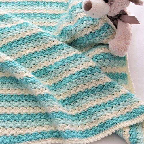 Crochet Baby Blanket Pattern Crochet Afghan Pattern Crochet | Etsy