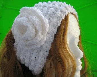 Crochet Earwarmer/ Headband (pdf pattern), Super Easy Textured  Ear Warmer