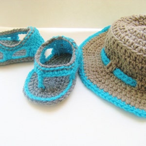 Boy's Sun Hat Crochet Pattern , Pdf pattern, Boy's Sun Hat, Newborn to 10 Years, Pdf Pattern image 3