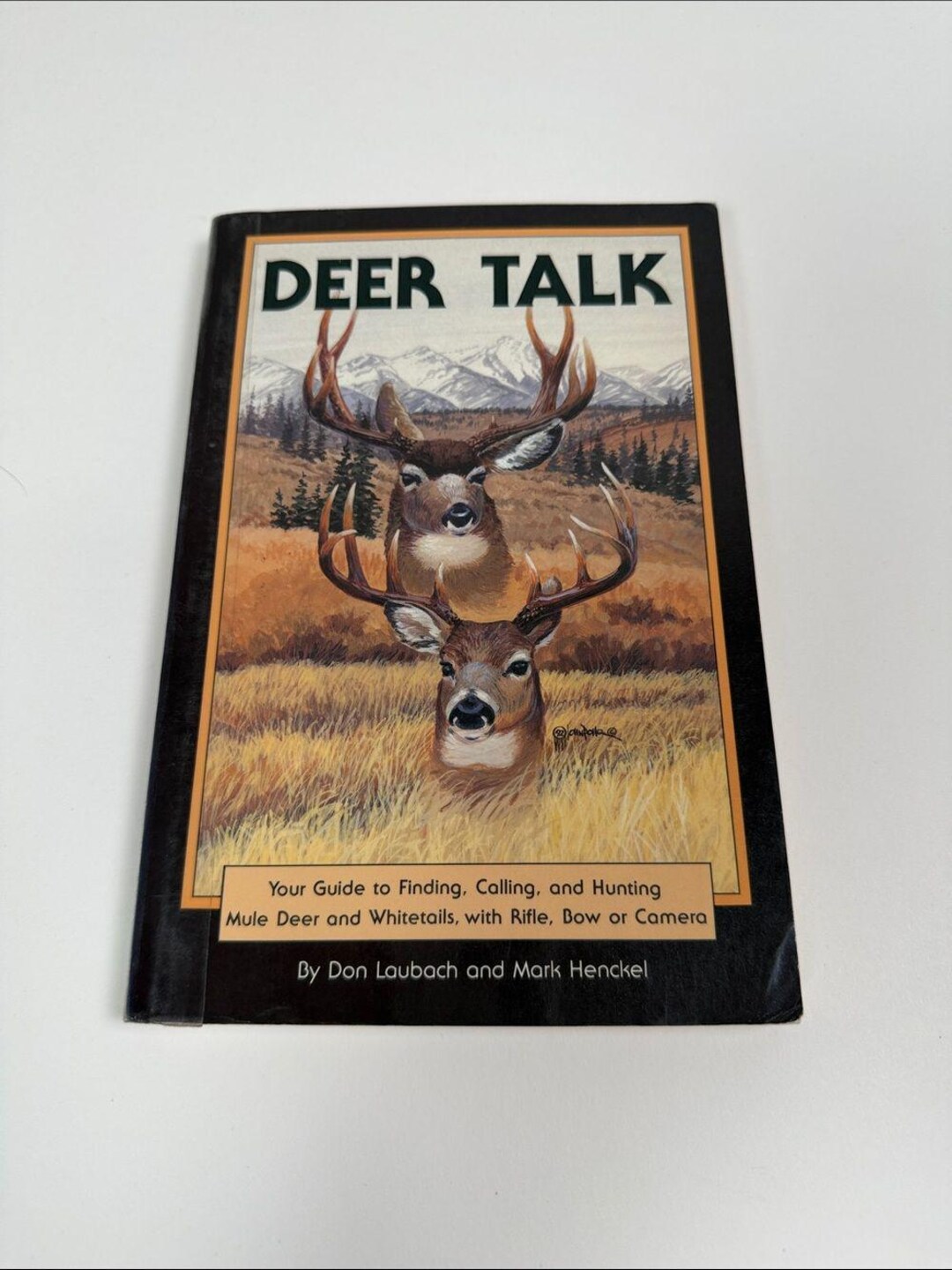 Deer Talk Hunting Guide Book Mule Deer Whitetail Calling Tracking ...