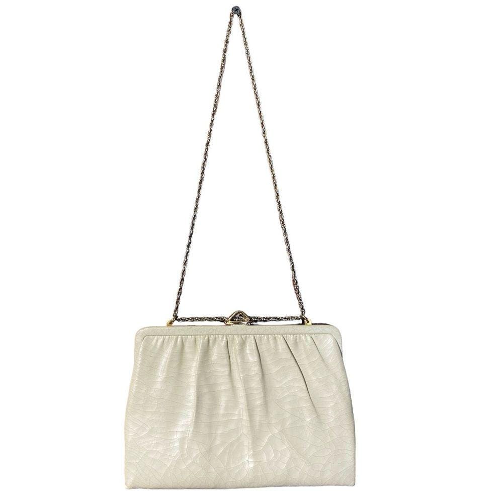 Cream Gold Clutch - Etsy display picture 2