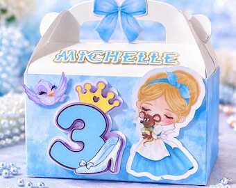 Princess Favor Boxes : Princess Birthday