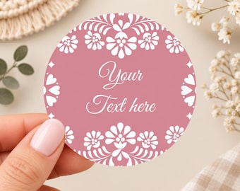 PRINTED Custom Cielito Lindo Stickers, Baby Shower Birthday Party Labels, birthday party