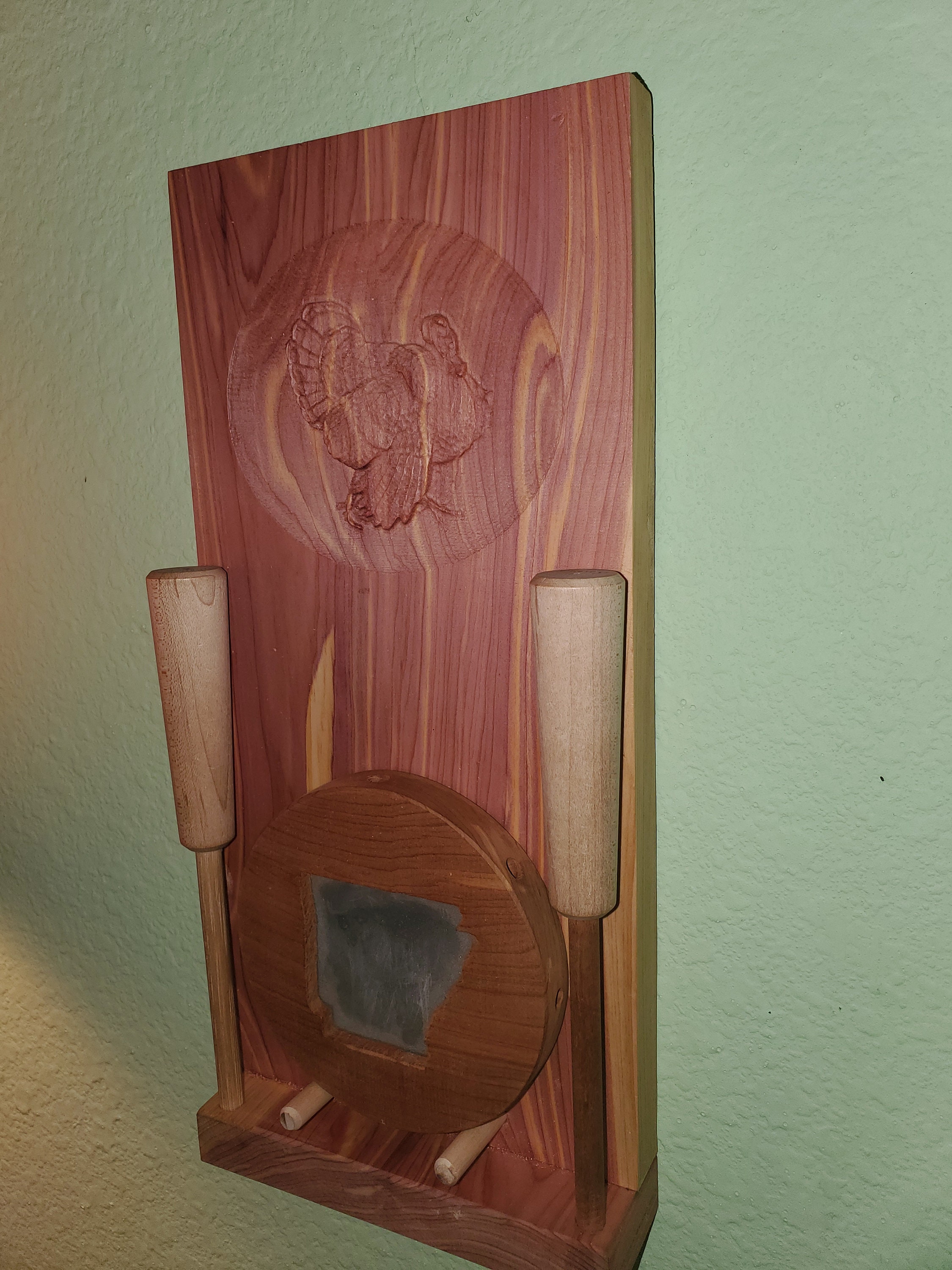 Turkey call display/pot call/turkey pot call/turkey Etsy